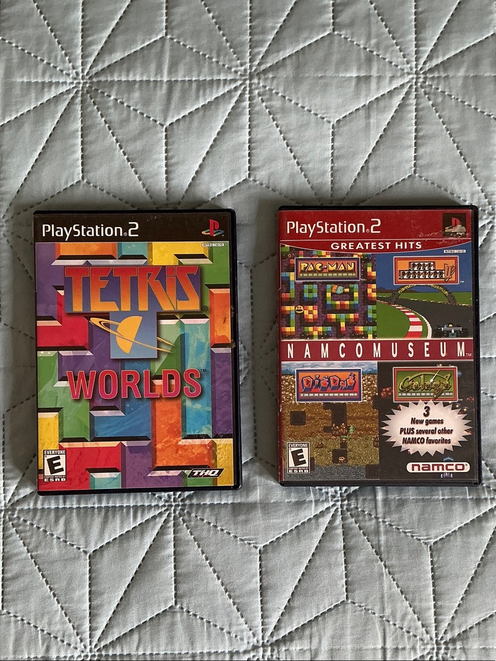 Sony PlayStation 2 Tetris Worlds & Namco Museum Duo